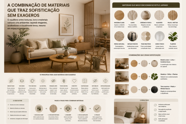 A combinação de materiais que faz apartamentos pequenos transmitirem sofisticação